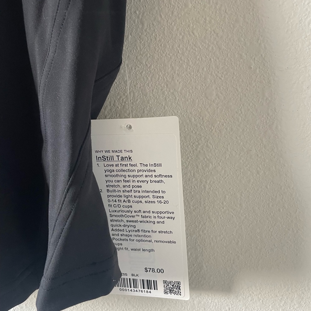 Lululemon Black InStill Tank - Picture 2 of 3